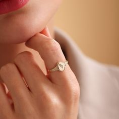 Welcome to our exquisite collection of Birth Flower Rings, where timeless elegance meets personalized charm. Crafted with meticulous attention to detail, each ring is a celebration of nature's beauty and the unique essence of every birth month. Made from luxurious 14k gold, our Signet Rings are more than just accessories; they're symbols of individuality and love. Whether you're treating yourself or surprising a special woman in your life, these rings make for unforgettable Mother's Day gifts, a 2003 Strawberry Shortcake, Signet Ring Women, 14k Gold Signet Ring, Signet Rings Women, Flower Rings, Rings Women, Birth Month Flower, Gold Signet Ring, Birth Month Flowers