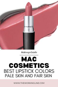 Discover all the best MAC lipstick shades for fair skin and pale skin in this new complete guide; from bright red to beautiful nude MAC lipstick colors, you'll find here all your new favorite everyday MAC lipsticks and possible lip liner combos! best mac products | best mac lip products | best mac lipstick shades for redheads | best mac lipstick colors for blondes | best mac lipstick shades for indian skin | best mac cosmetics lipsticks | best pink mac lipstick | best red mac lipstick shades Pink Mac Lipstick Shades, Lip Color For Blonde Hair Blue Eyes, Lip Color For Green Eyes, Mac Beam There Done That Lipstick, Mac Business Casual Lipstick, Mac Lip Liner And Lipstick Combos, Best Pink Nude Lipstick, What Color Lipstick Should I Wear, Best Lipstick Color For Fair Skin