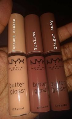 Nyx Butter Gloss Praline, Maquillage On Fleek, Nyx Butter, Nyx Butter Gloss, Butter Gloss, Makeup 101, Makeup For Black Skin, Lip Makeup Tutorial, Brown Skin Makeup