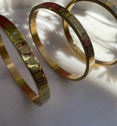 Selection of gold and layering bangles Necklaces Collection, Cute Birthday Outfits, Twisted Sister