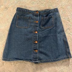 Amazing Condition Never Worn Denim Cargo Skirt, Denim Cargo, Cargo Skirt, Kids Bottoms, Kids Shop, Color Blue, Skirt, Blue, Color