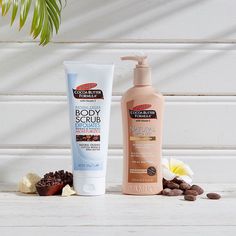 Palmer's UK on Instagram: “Top up your tan with our Cocoa Butter Natural Bronze!  First, gently exfoliate your skin with our Cocoa Butter Body Scrub focusing on…” Tan Body, Your Skin