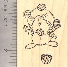 Bunny Juggling Easter Eggs Rubber Stamp, Rabbit Rabbit Silhouette, Stamp Maker, Tiny Bunny, Diy Envelope, Birthday Wishes Cards, Card Sentiments, Easter Egg Decorating, Egg Decorating, Juggling