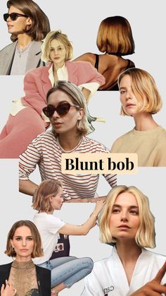 Chin Bob Thick Hair, Modern Bob 2023, Hairstyles 2023 Trends Short Hair, Short Bob 2023 Trends, Bob Hair 2023 Trends, Bluntcut Bob 2023, Short Blonde French Bob, 90s French Bob, Bluntcut Bob Brunette