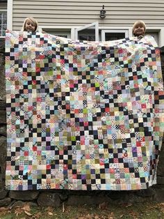 Scrappy Quilts Ideas, Scrap Blocks, Postage Stamp Quilt, Irish Chain Quilt, Bonnie Hunter, Scrappy Quilt Patterns, String Quilts, Scrap Quilt Patterns, Scrap Quilt