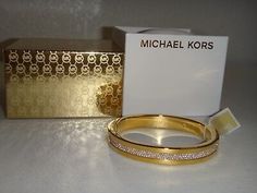 Great Shopping Michael Kors Women's Black Friday Gold Bangle Bracelet Crystals MKJ6227710 + BOX, Jewelry & Watches Michael Kors Modern Jewelry For Gifts, Modern Michael Kors Jewelry For Gift, Modern Michael Kors Gold Jewelry, Michael Kors Formal Metal Jewelry, Formal Michael Kors Metal Jewelry, Gold Bangle Bracelet, Best Jewelry, Gold Bangle, Box Jewelry