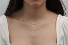 14k 18k Real Solid Gold Necklace / Solid Gold Chain in 0.84, 0.95 or 1.35MM / Gold Cable Necklace / Mothers Day Gift / Valentine's Gift ❥ ITEM DETAILS ---> Gold Color of Choice : Yellow Gold, Rose Gold, White Gold ---> Material : 14k ( 585 ) or 18k ( 750 ) Real Gold. It is not Gold Filled or Gold Plated ---> Chain Thickness: 0.84mm,0.95mm or 1.35mm ❥ Gift Wrapping and Packaging All items are packed in the high-quality jewelry box. The gift message is available. Please let us know what to write b Gold Armband, Solid Gold Necklace, Solid Gold Chains, Aquamarine Jewelry, Ruby Jewelry, Amethyst Jewelry, Valentine's Gift, Emerald Jewelry, Sapphire Jewelry