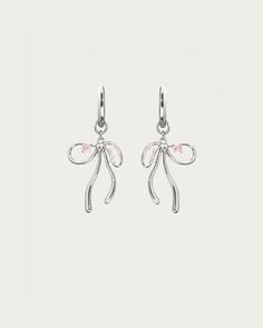 The Miffy Earrings in Pink Silver
| En Route Jewelry | En Route Jewelry Balletcore Aesthetic, Small Earrings Gold, En Route Jewelry, Contemporary Ballet, Stylish Earring, + Core + Aesthetic, Bow Earrings, Pink Gemstones, Pearl Flower