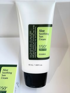 COSRX Aloe Soothing Sun Cream Cosrx Aloe Sunscreen, Cosrx Aloe Soothing Sun Cream, Suns Cream, Cosrx Sunscreen, Sun Block Cream, Aloe Sunscreen, Pingu Pingu, Bangkok University, Sunscreen Product