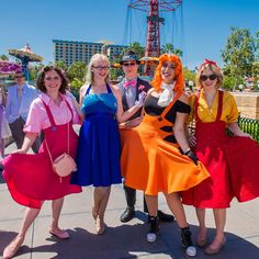 Group Disneybound Ideas, Group Disneybound, Dapper Day Outfits, Disney Bounds, Disney California Adventure, Disney California, Park Photos