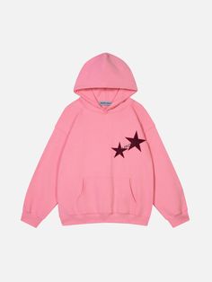 Aelfric Eden Hoodie, Star Hoodie, 90s Y2k Fashion, Y2k Star, Top Streetwear Brands, Aelfric Eden, Contrast Hoodie, Hoodie For Men, Oversize Fashion