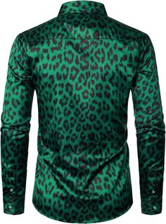 This Men's Luxury Satin Printed Long Sleeve Dress Shirt is crafted from 100% quality satin, adding a touch of sophistication to any outfit. Its modern fit, wrinkle-free fabric and full-length sleeves give maximum comfort and breathability no matter the occasion. Silk Imported Button closure Hand Wash Only SIZE NECK CHEST WAIST SLEEVE S 14-14½″ 34-36″ 28-30″ 32-33″ M 15-15½″ 38-40″ 32-34″ 33-34″ L 16-16½″ 42-44″ 36-38″ 34-35″ XL 17-17½″ 46-48″ 40-42″ 35-36″ 2XL 18-18½″ 50-52″ 44-46″ 36-37″ 3XL 19 Winter Knit Hats, Long Sleeve Print Dress, Brown Leopard, Mens Luxury, Us Man, Long Sleeve Shirt Dress, Free Fabric, Winter Knits, Mens Sandals