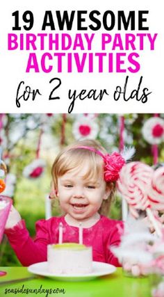 Birthday party activities for 2 year olds! I love these toddler birthday party games that are just perfect for little kids. It's so hard to know how to entertain toddlers at a birthday party but this great list of party games for toddlers is awesome! It even includes a toddler birthday party schedule and advice on how longer a toddler birthday party should be. If you are looking for birthday party games for 18 month olds and up, check out these great party ideas! 2 Birthday Activities, Party Activities For 2nd Birthday, At Home 2nd Birthday Party Ideas, 2 Year Birthday Party Idea, Ready Two Party Birthday, Party Games For 2nd Birthday