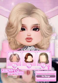 #dresstoimpress #dti #roblox Dress To Impress Wolf Cut Hair, Dti Roblox Hair Combo, Hair Ideas Dress To Impress, Dti Hacks Clothes, Dti Hacks Hair, Decor Dress To Impress, Drees To Impress Roblox Code, Dress To Impress Brand, Dti Hair Combos Free