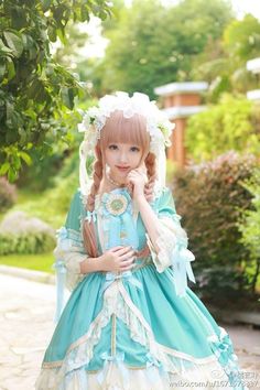 Decora Girl, Vestido Charro, Japanese Lolita Fashion, Japan Dress, Harajuku Lovers, Lolita Outfits, Kawaii Style, Japanese Street Fashion