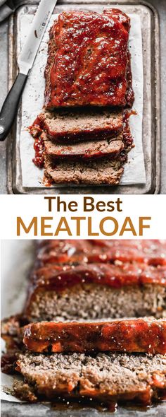 the best meatloaf recipe is made with ground beef and marinara sauces