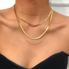 Beautiful layered necklace.  Available is silver or gold plated. Please make sure to state which style when purchasing. Wedding Necklaces, Necklace Layered, Chunky Chain Necklaces, Multi Layer Necklace, Gold Bracelet Cuff, Chain Choker Necklace, Layered Jewelry, Wedding Jewellery Necklace, Layered Necklace