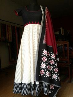 Ikkats by Rupali Singh Rupalisingh@hotmail.com Sambalpuri Dress Design, Sambalpuri Dress, Ikkat Dresses, Latest Salwar Kameez