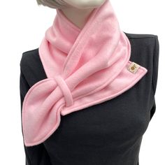 Womens Pink Fleece Neck Wrap Scarf Easy Fleece Scarf, Diy Scarf Holder, Keyhole Fleece Scarf Pattern Free, Fleece Pocket Scarf, Warm Fleece Keyhole Scarf Pattern, Winter Scarf Wrap, One Size, Newsboy Hat Women, Cowl Neck Scarf, Fleece Crafts