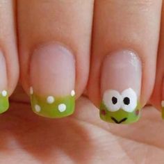 Do It Yourself Nails, Animal Nail Art, Cute Simple Nails, Hello Kitty Nails, Pink Nail Art, Really Cute Nails, White Nail Designs