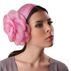 Banana Palm, Summer Hats For Women, Better Posture, Wedding Hats, Derby Hats, Kentucky Derby, Summer Hats, Grosgrain Ribbon, Dark Pink