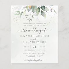 Budget Eucalyptus Greenery Leaves Elegant Wedding Bridal Luncheon Invitations, Rustic Baby Shower Invitations, Bridal Luncheon, Elegant Baby Shower, Botanical Wedding Invitations, Woodland Baby Shower Invitations, Eucalyptus Greenery, Greenery Wedding Invitations