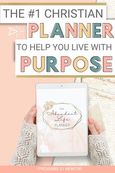 the first christian planner to help you live with purpose - proverbs 31 mentor