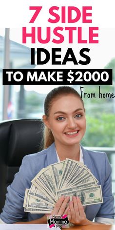 Side Hustle Ideas High Paying Side Hustles, Online Side Hustle Work At Home, Easiest Side Hustles, Quick Side Hustle Money, Best Side Hustles Extra Cash, Extra Money Online, Making Extra Cash