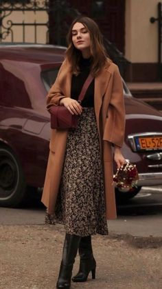 Chique Outfit, Modest Fashion Outfits, Inspired Outfits, Autumn Outfit, Mode Inspiration, Winter Fashion Outfits, Trench Coats