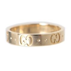 GUCCI/Gucci ICON icon K18 yellow gold ring size stamp 11Brand: GucciLine: IconMaterial: Yellow gold (18K)Ring size (US): 6 Gucci Gold Wedding Ring, Gold Gucci Ring, Gucci Fine Jewelry Yellow Gold Rings, Gucci Gold Fine Jewelry Rings, Elegant Gucci Yellow Gold Rings, Timeless Handbag, Luxe Fashion, Cartier Ring, Vintage Cartier Bracelet