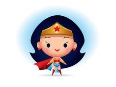 Wonder Woman Woman Cartoon Drawing, Wonder Woman Cartoon, Baby Wonder Woman, Jerrod Maruyama, Wonder Woman Design, Woman Cartoon, Wonder Woman Movie, Wonder Women