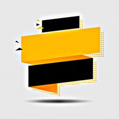 an abstract yellow and black background with some type of text on it's side