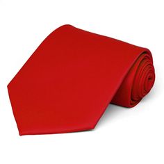 Shop red solid color neckties. Classic red color in a regular length and width necktie. Perfect power tie for the office or use for group wear. Matching pocket squares sold separately. Affordable prices and bulk quantities in stock. Red Tie Men, Red Solid Color, Red Ties, Neck Tie Knots, Boys Ties, Red Tie, Pocket Squares, Fire Engine, Color Swatch