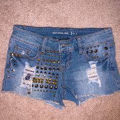 Stretchy Material Studded Distressed Never Worn Nwot Shorts 2 For $22!! Fits Xs-S For Exposure: American Eagle Hollister Tilly’s Aerie Pacsun Target Lululemon Pink H&M Nike Adidas New Balance Champion Cupshe Zaful Shein Romwe Urban Brandy Mellville Crop Too Vintage Zumiez Princess Polly Leggings Jeans Levis Vans Steve Madden Victoria Secret Zumiez Zara Gap Topshop Forever21 Abercrombie Levi’s Trendy Cute Cheap Modern Thrift Vintage Stylish Crop Deal Sale Fashion Lululemon Pink, Thrift Vintage, Adidas New, Jeans Levis, Distressed Jean Shorts, Material Girl, Aesthetic Outfit, Material Girls, Jean Leggings