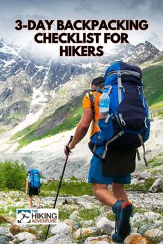 man with hiking backpack Trekking Gear, Backpacking Essentials, Best Hiking Backpacks, Backcountry Camping, Hiking Essentials, Backpacking Tips, Backpacking Gear, Hiking Tips