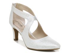 LifeStride Giovanna 2 Pump | DSW Silver Pumps, Dress Shoes Womens, Shoes Heels Pumps, Silver Shoes, Pump Dress, Womens High Heels, Cut Outs, Pump Shoes, Wedding Shoes