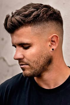 Mens Faux Hawk Fade Short, Short Faux Hawk Men Fade, Fauxhawk Fade Men Faux Hawk, Fauxhawk Fade Men, Fohawk Haircut Fade, Hawk Hairstyle, Faux Hawk Men, Crop Fade, Hawk Haircut