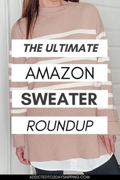 Update your wardrobe with these stylish Women's Sweaters from Amazon, perfect for creating a chic Women's Winter Outfit. Discover the latest Women's Fashion finds that are cozy, versatile, and budget-friendly for your cold-weather style. Women's Winter Outfit, Dressy Winter, Brown Turtleneck Sweater, Amazon Fashion Finds, Amazon Dresses, Chunky Knits, Amazon Clothes, Skirts With Boots, Cute Winter Outfits