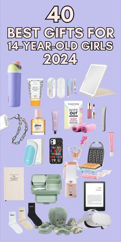 40 BEST WISHLIST WORTHY GIFT IDEAS FOR 14 YEAR OLD GIRLS 2024. Get the teen girl aesthetic right by choosing gifts from this gift guide, put together by the parent of a 14 year old girl. Use this list of ideas based on gifts currently popular with teenage girls. Birthday gift ideas for teen girls, beauty gifts for teens, tech gifts for teens, fitness gifts for teenage girls, unique, meaningful, TikTok viral gift ideas. Want 14 year old girls want for Christmas. What to buy a 14 year old girl 12 Year Girl Christmas Gifts Ideas, Birthday Gift Ideas To Ask For, Christmas Gifts For 14-15 Girl, 14th Girl Birthday Gifts, Gifts For Girls Aesthetic, Teenager Christmas Gifts For Girls Ideas, Gifts For Girls 12-14 Birthday, Teen Girl Bday Gifts, Birthday Gift For 13 Year Girl