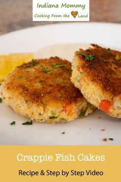 crabcake fish cakes recipe and step by step video