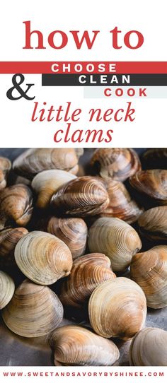 clams with the title how to and close them