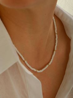 Bridal Necklace, White Collar, Jewelry Crafts, Women Fashion, Beaded Necklace, Women's Fashion, Fashion Jewelry, Necklaces