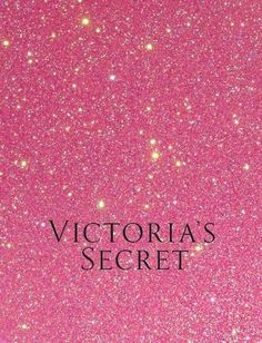 victoria's secret book cover with pink glitter and gold stars on the bottom right corner