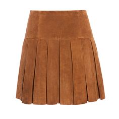 New With Tags Description Our Classic Box Pleated Miniskirt Now In Camel-Colored Suede. As Cool As Cool Gets. Details Mini Length Exposed Back Zipper Closure Pleated Throughout Shell: 100% Lamb Leather Lining: 98% Polyester, 2% Elastane Approx. 17” Long Pleated Miniskirt, Suede Mini Skirt, Box Pleats, Camel Color, Alice Olivia, Tan Brown, Mini Skirt, Camel, Womens Skirt