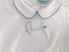 Baby Embroidery Ideas Boys, Boy Embroidery Ideas, Baby Boy Embroidery, Fishing Poles, Hand Stitches, Summer Designs, Embroidered Shirts