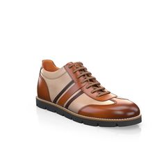 are handcrafted by individual order. Upper material is made by premium leather. Insole and lining materials - leather. Your new shoes will be handcrafted especially for you and delivered for free to your home or office in 1-2 weeks. Included option for free return and remake if the shoes do not fit.Only now all this is available at an exclusive price of $244.00.Proceed with you order now. Beige Leather Sneakers With Rubber Sole, Beige Low-top Leather Shoes With Rubber Sole, Brown Suede High-top Leather Shoes, Leather Shoes With White Sole And Round Toe, Leather Moc Toe Boots With Contrast Sole, Brown Moc Toe Sneakers With Rubber Sole, Beige Leather Sneakers With Contrast Sole, Brown Leather Shoes With Leather Sole, Brown Swift Leather Shoes With Leather Sole