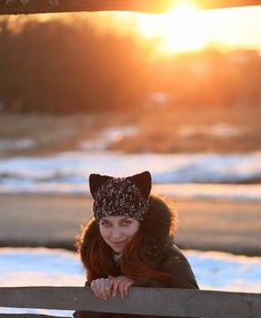 Winter fox Hat with Black ears Knitting Handmade unisex adult Crochet beanie gift idea animal fashion chunky dog hat ear cat costume dog-fox by ThingsFromShela on Etsy Winter Beanie With Cat Ears, One Size Fits Most, Cute Crochet Cat Ears Hat For Winter, Winter Adjustable Cat Ears Beanie, Adjustable Winter Beanie With Cat Ears, Winter Beanie With Adjustable Fit And Cat Ears, Adjustable Cat Ears Beanie For Winter, Warm Crochet Cat Ears Hat For Winter, Warm Crochet Hat With Cat Ears For Winter, Warm Winter Crochet Hat With Cat Ears