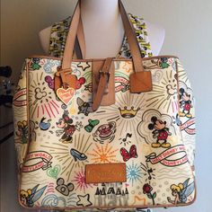 Reposhing This Item I Purchased From @Taterbanks. Loved It, But Ready To Rotate For Something New. Questions? Leave A Comment Below! Disney Dooney, Dooney & Bourke Bags, Price Drop, Dooney Bourke, Womens Tote Bags, Something New, White Black, White And Black, Sketch