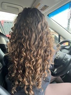 Healthy Thick Curly Hair, 2c 3b Curly Hair, Vision Board Photos Curly Hair, Long Curly Hair Light Brown, Brown 2c Hair, From Curly To Straight Hair, Curly 2c Hair, 3a 3b Hair, 2c Natural Hair