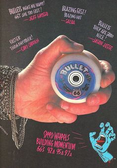 Skate Graphic Design, 60s Advertisements, Oldschool Skateboard, Gleaming The Cube, Skate Poster, Screaming Hand, Skateboard Gear